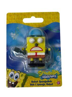 SpongeBob Robot Mini Figure SquarePants Toy New Sealed